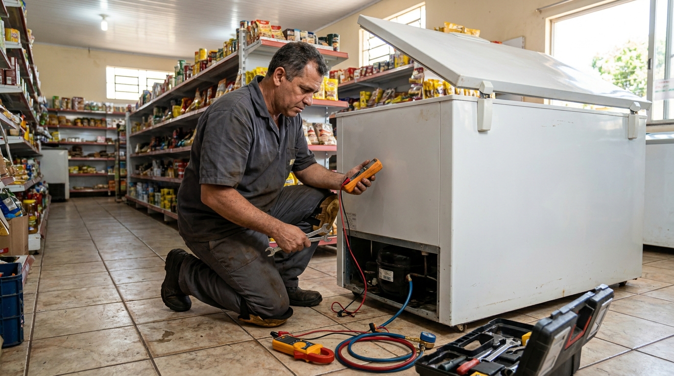 Manutenção em Motor Ventilador em Vitória da Conquista‑BA